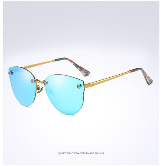 EZREAL Fashion Brand Designer Women Polarized Sunglasses Classic Brand Designer Shades Metal Frame Luxury Sunglasses 382 - Customized Prescription Sunglasses and Spectacles