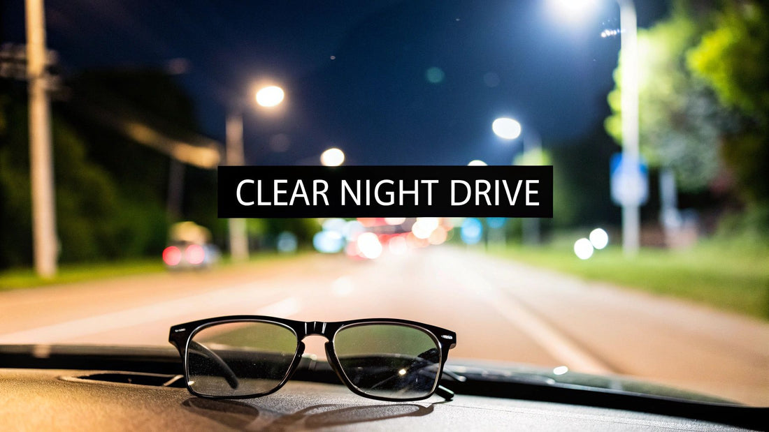 A Driver's Guide to Anti Glare Glasses for Night Driving