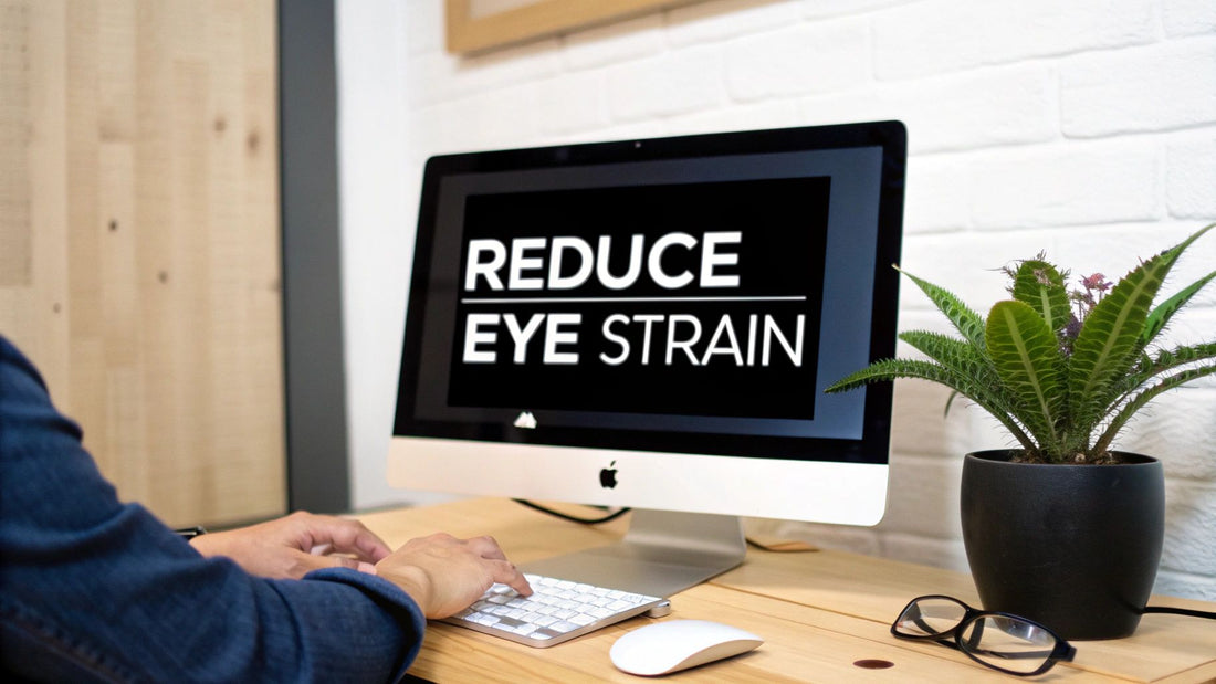 A Practical Guide on How to Reduce Eye Strain