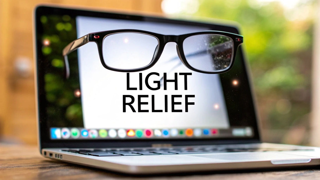 Finding Relief with Glasses for Light Sensitivity