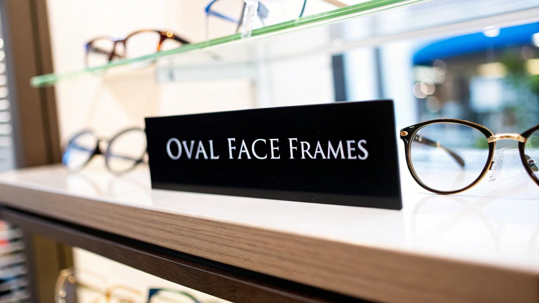Discover glasses for oval face shape: Find your frames