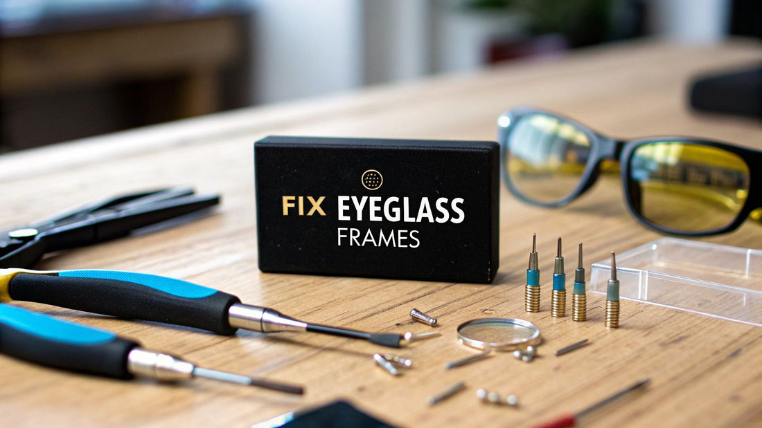 How to Fix Eyeglass Frames a DIY Guide