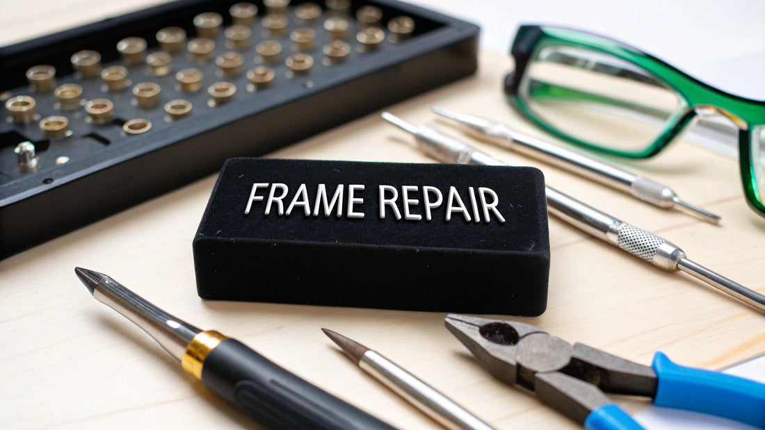 Glasses Frame Repair: Quick Fixes for Bent Frames and Loose Screws
