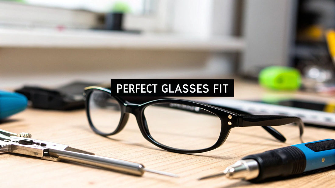 How to Adjust Glasses Nose Pads for a Perfect Fit