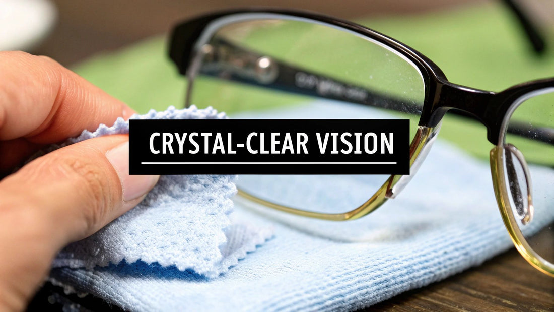 How to Clean Glasses for Crystal-Clear Vision