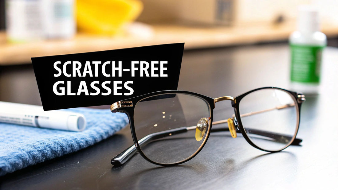 How to get the scratches out of glasses: A Practical DIY Guide