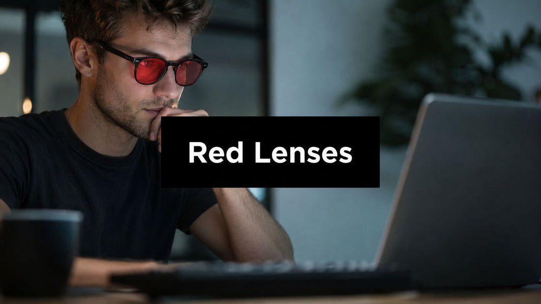 Red Glasses Lenses in 2026: Reduce Eye Strain & Light Sensitivity