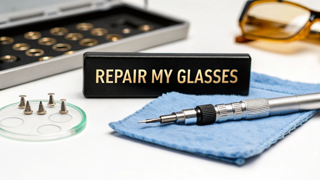 Repair My Glasses: A Guide to Quick, Safe Fixes at Home
