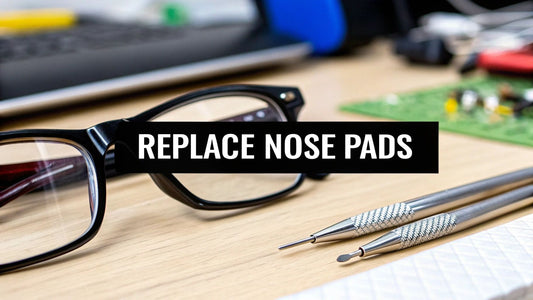 A Simple Guide to Replace Nose Pads on Eyeglasses