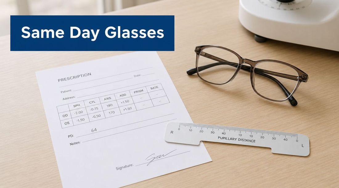 Same Day Prescription Glasses Australia: A 2026 Guide