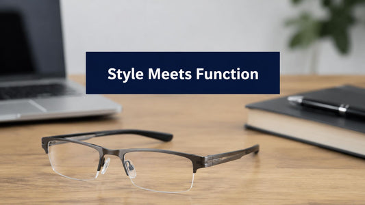 Semi Rimless Prescription Glasses: Style Meets Function