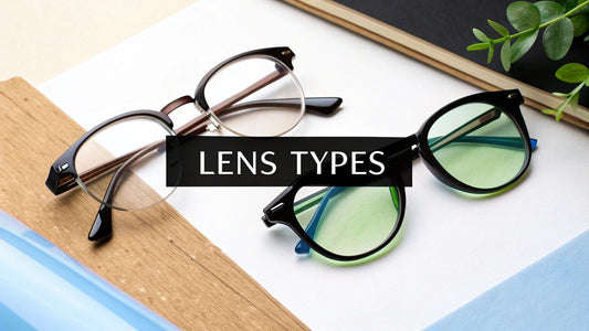 A Guide to the Types of Lenses for Eyeglasses