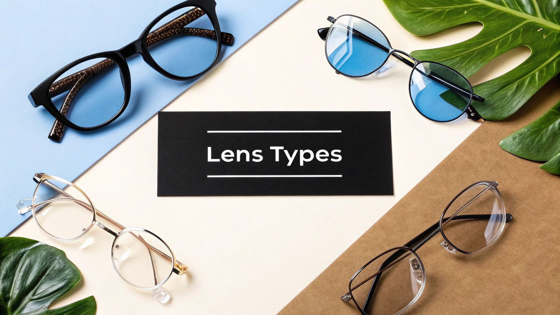 Types of Lenses for Glasses: Find Your Perfect Match
