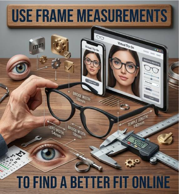 Use Frame Measurements to Find a Better Fit Online