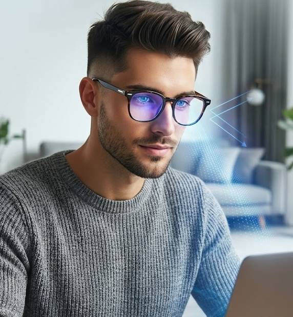 Prescription Blue Light Glasses For Clear Vision and Modern Style