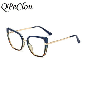 Hotony Women's Full Rim Cat Eye TR 90 - Customized Prescription Sunglasses and Spectacles