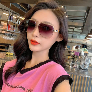 GAOXIN Fashion Men and Women Square Sunglasses - Customized Prescription Sunglasses and Spectacles