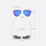 Pilot Sunglasses Women Polarized UV400 - Customized Prescription Sunglasses and Spectacles