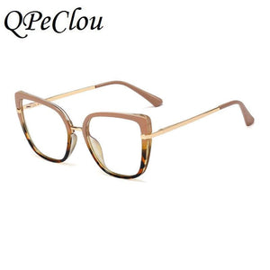 Hotony Women's Full Rim Cat Eye TR 90 - Customized Prescription Sunglasses and Spectacles