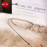 Diamond Studded Oversized Square Eyeglasses - Customized Prescription Sunglasses and Spectacles