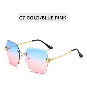 Luxury Brand Sunglasses Women Famous UV400 - Customized Prescription Sunglasses and Spectacles