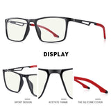 UV400 Aluminum Legs With Silicone Temple - Customized Prescription Sunglasses and Spectacles