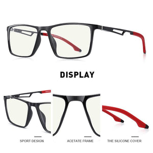 UV400 Aluminum Legs With Silicone Temple - Customized Prescription Sunglasses and Spectacles