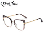 Hotony Women's Full Rim Cat Eye TR 90 - Customized Prescription Sunglasses and Spectacles
