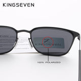 Premium Polarized Mirror Lens Classic Square