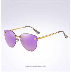 EZREAL Fashion Brand Designer Women Polarized Sunglasses Classic Brand Designer Shades Metal Frame Luxury Sunglasses 382 - Customized Prescription Sunglasses and Spectacles