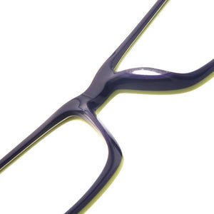 T9051 Acetate Full-Rim Rectangle Eyewear - Customized Prescription Sunglasses and Spectacles