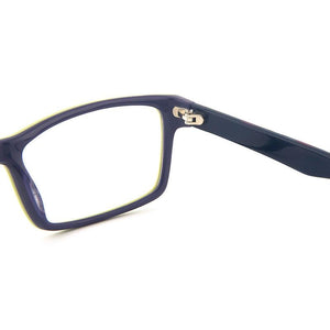 T9051 Acetate Full-Rim Rectangle Eyewear - Customized Prescription Sunglasses and Spectacles