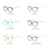 Leopard Print Frame/Anti - Blue Light frame - Customized Prescription Sunglasses and Spectacles