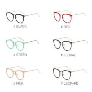 Leopard Print Frame/Anti-Blue Light frame - Customized Prescription Sunglasses and Spectacles