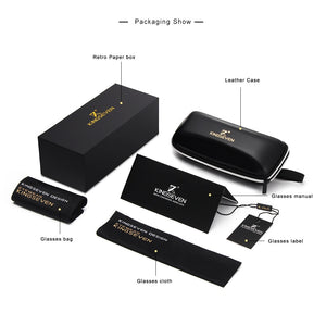 Premium Polarized Mirror Lens Classic Square