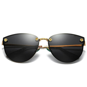 EZREAL Fashion Brand Designer Women Polarized Sunglasses Classic Brand Designer Shades Metal Frame Luxury Sunglasses 382 - Customized Prescription Sunglasses and Spectacles