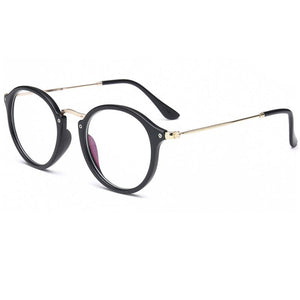 Round Circle Eye Glasses Large Oversized Metal - Customized Prescription Sunglasses and Spectacles