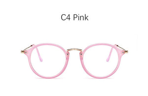 Round Circle Eye Glasses Large Oversized Metal - Customized Prescription Sunglasses and Spectacles