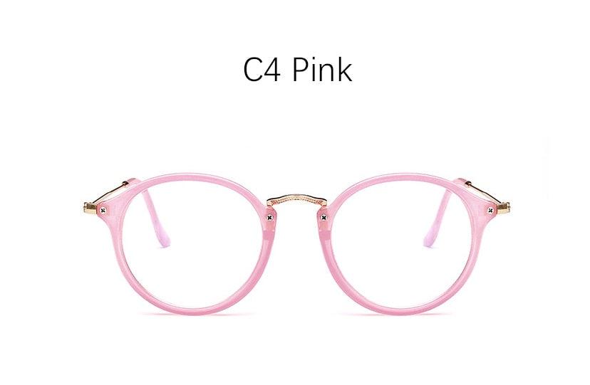 Round Circle Eye Glasses Large Oversized Metal - Customized Prescription Sunglasses and Spectacles