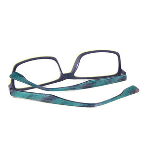 T9051 Acetate Full-Rim Rectangle Eyewear - Customized Prescription Sunglasses and Spectacles