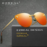 EZREAL Fashion Brand Designer Women Polarized Sunglasses Classic Brand Designer Shades Metal Frame Luxury Sunglasses 382 - Customized Prescription Sunglasses and Spectacles