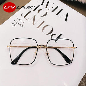 Diamond Studded Oversized Square Eyeglasses - Customized Prescription Sunglasses and Spectacles