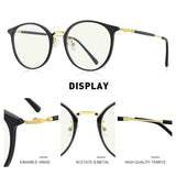 Light Blocking Cat Eye Glasses S2642 - Customized Prescription Sunglasses and Spectacles