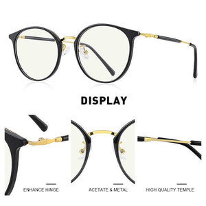 Light Blocking Cat Eye Glasses S2642 - Customized Prescription Sunglasses and Spectacles