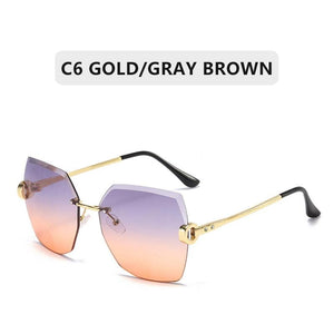 Luxury Brand Sunglasses Women Famous UV400 - Customized Prescription Sunglasses and Spectacles