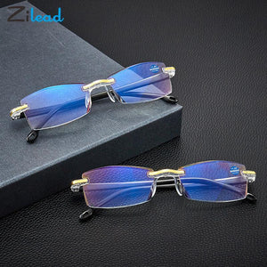 HC Rimless Reading Glasses - Customized Prescription Sunglasses and Spectacles