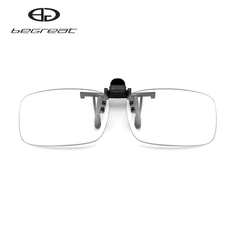 HHCC 2 PCS Reading glasses clip Transparent Lens - Customized Prescription Sunglasses and Spectacles