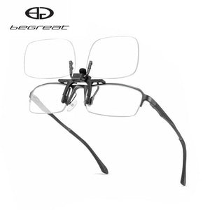 HHCC 2 PCS Reading glasses clip Transparent Lens - Customized Prescription Sunglasses and Spectacles