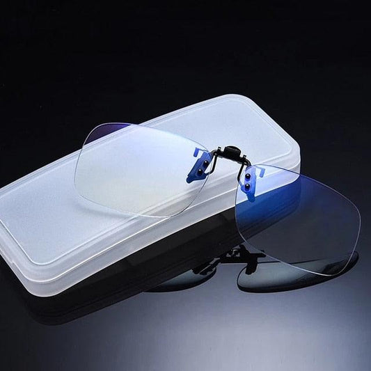 HHCC Reading glasses clip - Bluechromic Lens Flip - Customized Prescription Sunglasses and Spectacles