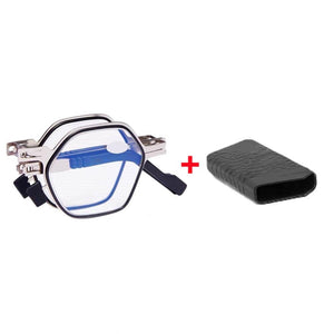 HMC Reading Glasses Metal Foldable - Customized Prescription Sunglasses and Spectacles
